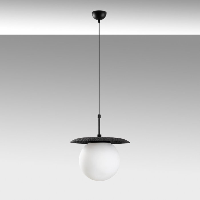Opviq Anemon - 13808 Lámpara de araña de metal negro
